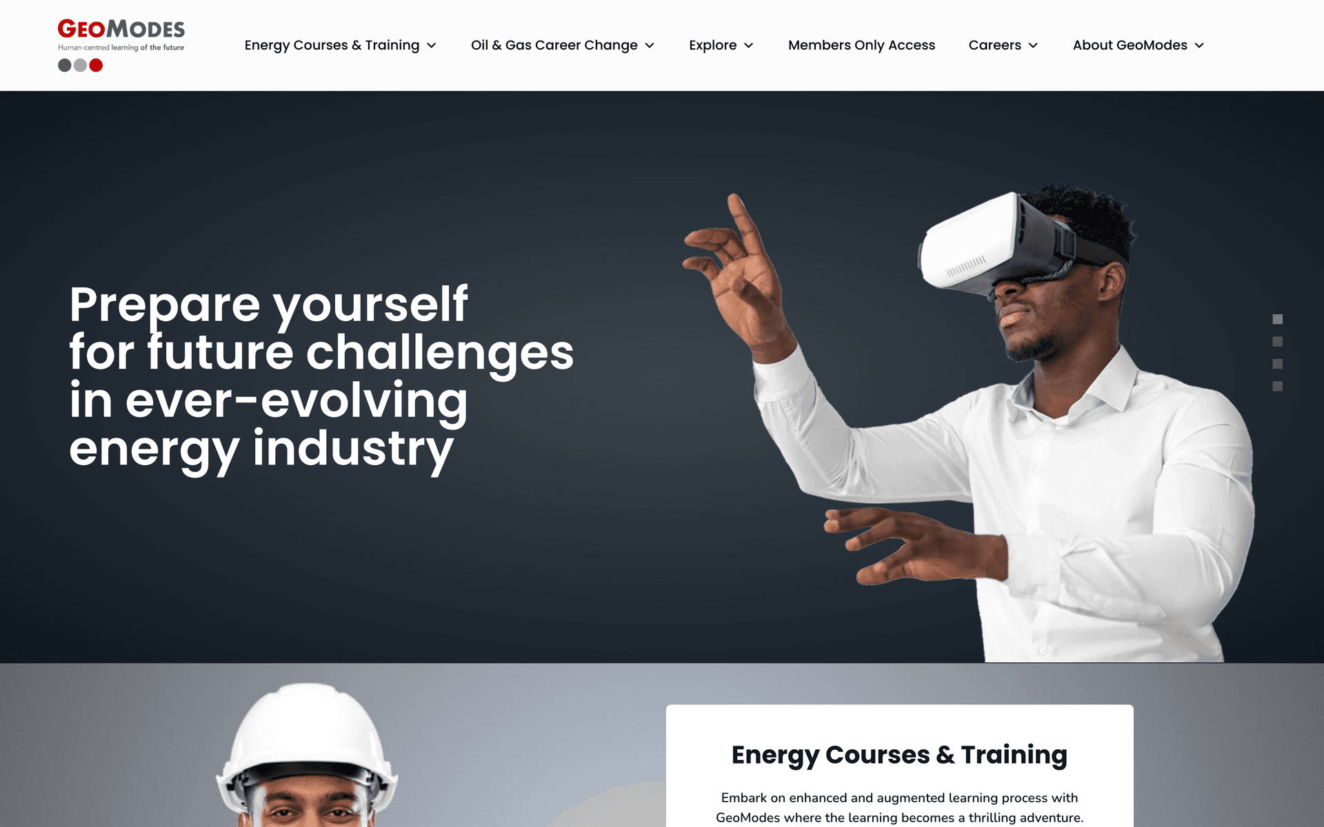 GeoModes homepage