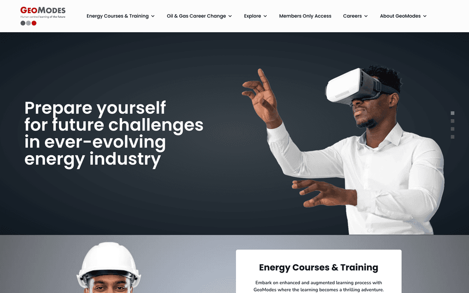 GeoModes homepage