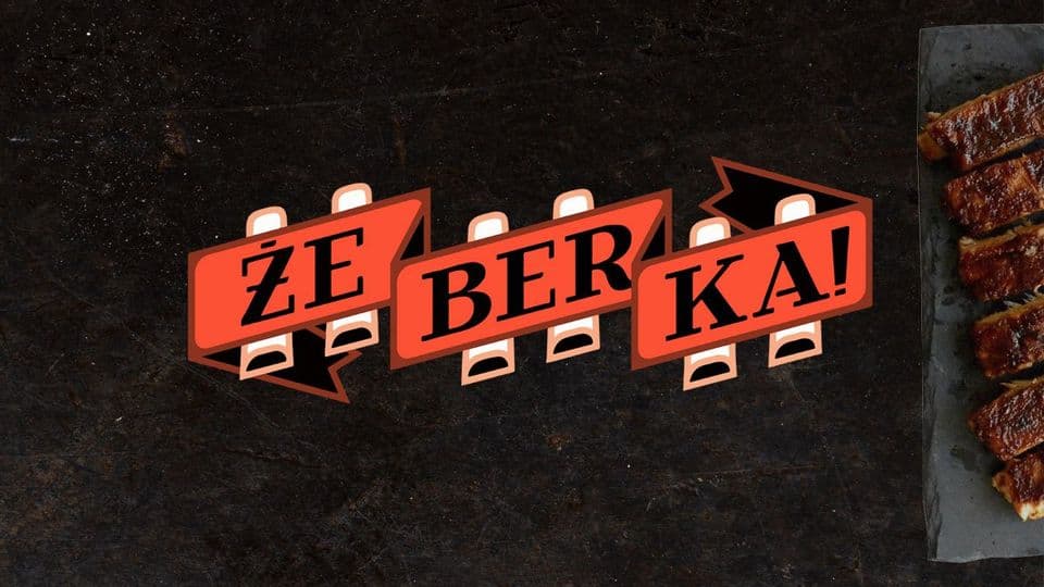 Żeberka! restaurant Wroclaw mural by MENA Studio