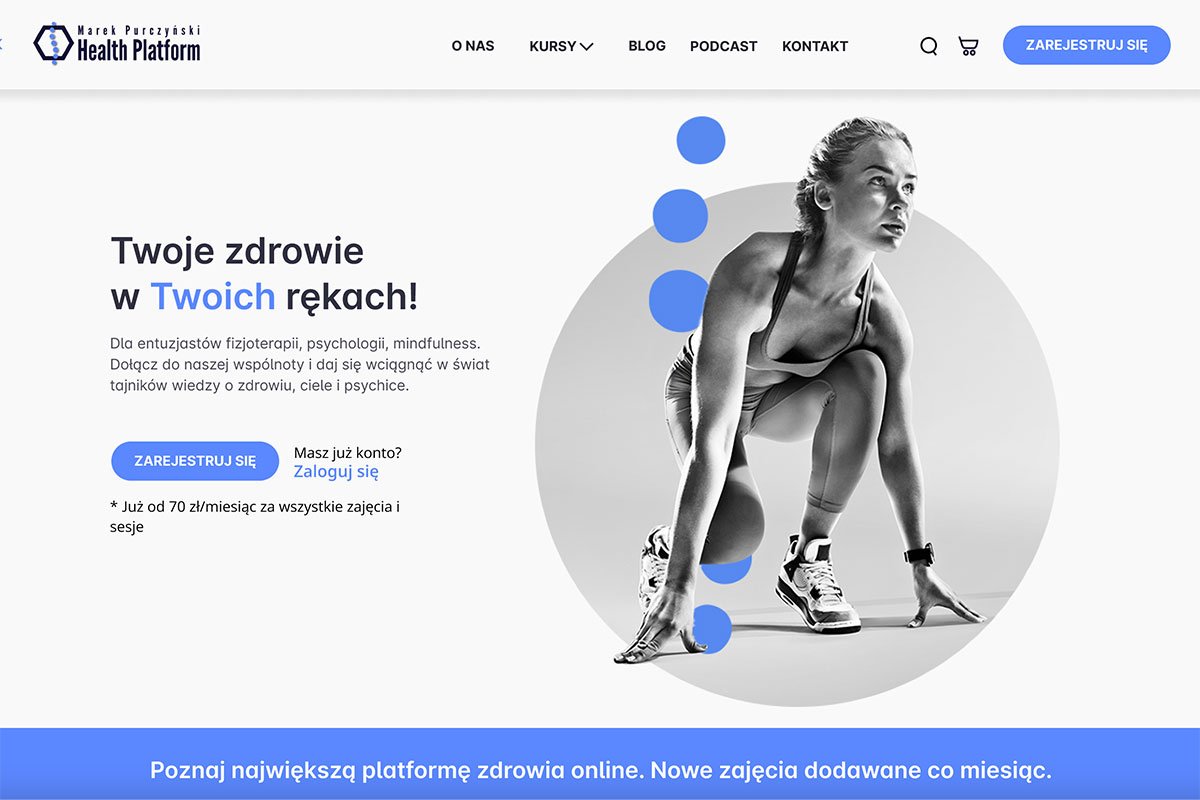 Webpage template MENA Studio
